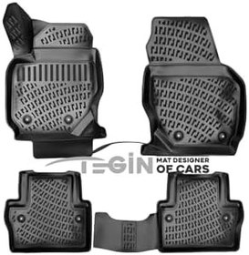 Resim Tgn-59513 2002 Bagaj Havuzu + Siyah 3D Paspas Volvo S80 ile uyumlu 