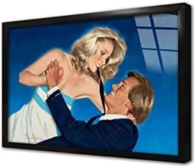 Resim Jon Whitcomb Çerçeveli Cam Tablo 20x30 cm CA31046 