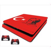 Resim PS4 Slim Atatürk Sticker Seti 