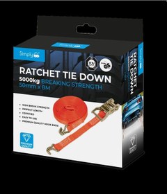 Resim Simply Brands Circir Baglama Kayisi-halat 5000kg 50mmx8m 