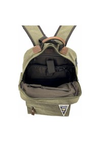 Resim Ççs London 51565 Kanvas Laptop Sırt Çantası Haki 