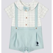 Resim Babyjem Usb1843 Erkek Bebek Polo Yaka Tulum 