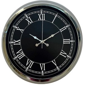 Resim Zentime Elegance 40 Cm Metal Krom Duvar Saati Çok Renkli 