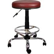 Resim Bürocci Metal Ayaklı Yüksek Tabure-Bordo-2999T0102 