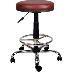 Resim Bürocci Metal Ayaklı Yüksek Tabure-Bordo-2999T0102 