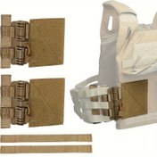 Resim 2'li Hızlı Çıkarılabilir MOLLE Yelek Seti ve Bel Bandı - JPC, CPC, NCP, XPC 420 için Uygun - Dayanıklı Naylon, Avcılık & Balıkçılık için İdeal 