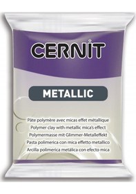 Resim Cernit Polimer Kil Hamuru 56gr Metalik 900 Violet 