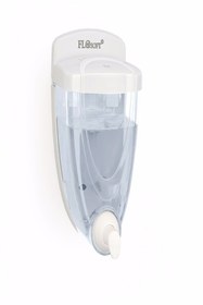 Resim KG-GOLDPAPER F063 350 Ml Şeffaf-beyaz Köpük Sabun Verici Dispanseri Aparatı (üstten Doldurmalı) 