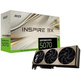 Resim Msı 12gb Rtx5070 Inspıre 3x Oc Gddr7 192bit Hdımı-dp Pcıe 5.0 