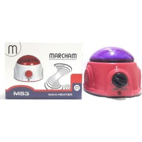 Resim Marcham Sir Makinesi Profesyonel Ağda Isıtıcı M53 Pembe 