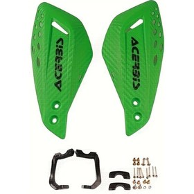 Resim Hightower Yeşil Dayanıklı Pp Atv Motosiklet El Koruyucu Rüzgar Kaymaz Emniyetli 