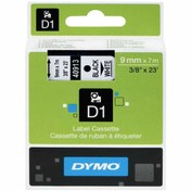 Resim Dymo 40913 Beyaz/Siyah D1 Yedek Şerit 9 MM X 7 M 