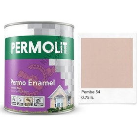 Resim Permolit Enamel Sentetik Yağlı Boya Pembe 0.75 Lt. 0.75 L 