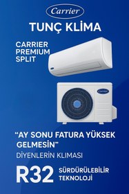 Resim Carrier Alarko Premium 12000 Btu A+++ Klima Wifi Ücretsiz Montaj 