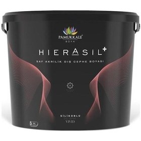 Resim Pamukkale Hierasil+ İpek Mat Silikonlu Dış Cephe Boyası 2.5 L Ihlara 