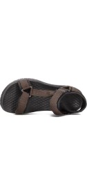 Resim Skechers Lomell Erkek Sandalet Kahverengi 204351-BRN Nefes Alabilir Yapı ile Günlük Kullanıma Uygun 