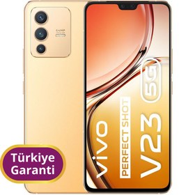 Resim Vivo V23 TR Garanti | 256 GB 12 GB Altın 