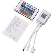 Resim Sanning Işık Kontrol Cihazı, Kontrol Cihazı Rgb Işık Kontrol Cihazı + Kızılötesi Uzaktan Kumanda 24 Tuş (Yurt Dışından) 