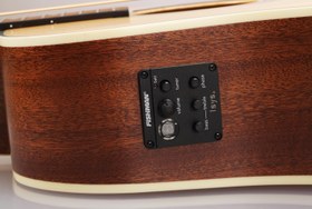 Resim Cort MR600FNS Elektro Akustik Gitar | Natürel Satin - Fishman EQ 