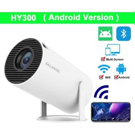 Resim Salange HY300 1080P 1+8 GB Android Akıllı Projeksiyon Cihazı 