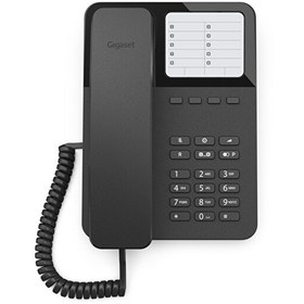 Resim Gigaset Desk 400 Siyah Telefon 