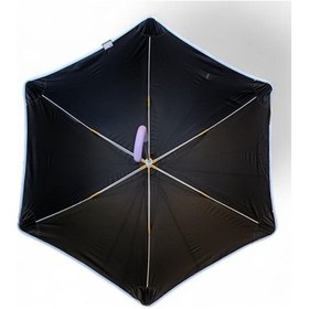 Resim Kız Çocuk Baston Şemsiye Reflektörlü Karakter Desenli Boyu 70 Cm Çapı 80 Cm 6 Telli İsim Etiketli Pembe 