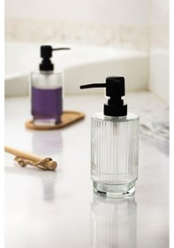 Resim 2 Li Bambu Altlıklı Sıvı Sabunluk Seti 