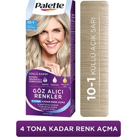 Resim Palette Göz Alıcı Renkler Saç Boyası 10-1 Küllü Açık Sarı - Gratis 