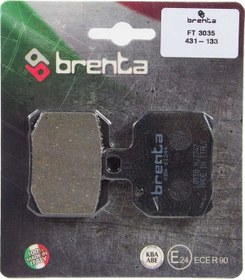 Resim Brenta 431-133 2015-2020 Aprilia Rsv4 Rf Uyumlu Arka Fren Balatası Organik Balata 