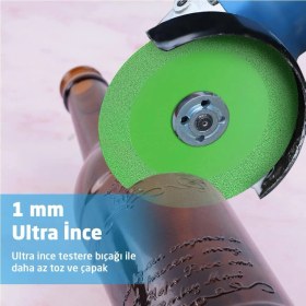 Resim Titi 6234 Cam Seramik Şişe Kesme Taşlama Elmas Diski 100 mm 