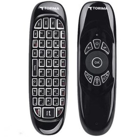 Resim Torima Android Akıllı Tv İçin 2.4g Uzaktan Kumandalı Mini Klavye K02 Siyah 