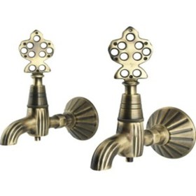 Resim Topsan OSMANLI MUSLĞU ( HAMAM MUSLUĞU ANTİK SARI 1/2) 1 ADET 