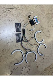 Resim Apexi BMW 3 SERİSİE36 E46 E90 E92 E93 F DİZAYN 16 RENK KUMANDALI RGB ANGEL TAKIMI 