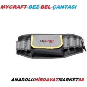 Resim Mycraft Bez Bel Çantası Alet Taşıma Bel Çantası 