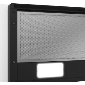 Resim Beko P 41 TS Ankastre Sürgülü Aspiratör Siyah 