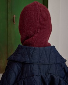 Resim Soft Balaclava Bere Bordo - Bordo / 4-9 Yaş 