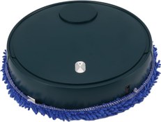 Resim MOP Fonksiyonu Olan Robot Vakum, Evinizde Güçlük Için Tam Otomatik, Sessiz, Ultra Ince tasarım. (WHITE) (GREEN) 