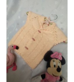 Resim MAMSHOP KIZ BEBEK YELEK SOMON-YAVRUAĞZI 