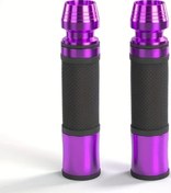 Resim Hightower Mor Kawasaki Honda Yamaha Suzuki Ducati 22mm Cnc Alüminyum Motosiklet Tutma Kolu 