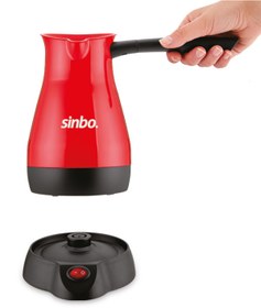 Resim Sinbo SCM 2948 Kablosuz Elektrikli Cezve Kırmızı 