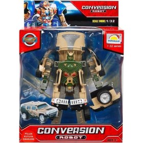 Resim Sunman Dönüşebilen Robot Araba 1:32 Series 