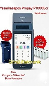 Resim Yazarkasapos / Yazar Kasa Pos P1000 ECR Android 4G ve Wi-Fi / Silikon Kılıf (Mali kaydı yapılıp kargoya verilir) 
