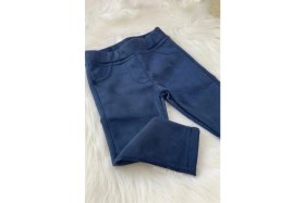 Resim Cuties Kız Bebek 9-36 Ay Süet Tayt 3071 Lacivert 