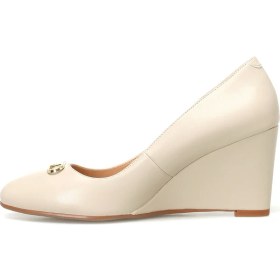 Resim Nine West CANNES 3PR Bej Kadın Dolgu Topuk Ayakkabı 