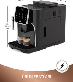 Resim Arzum Okka Espresso Pro Tam Otomatik Espresso Makinesi Krom - OK0030-05 