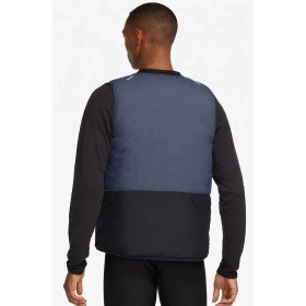 Resim Nike Running Therma Fit Repel Synthetic Fill Sentetik Dolgulu Termal Reflektörlü Erkek Koşu Yelek Lacivert 