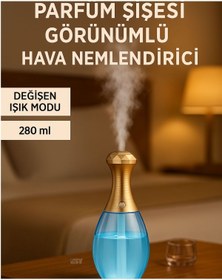 Resim Store Parfüm Şişesi Hava Nemlendirici Buhar Makinesi Renk Değişkenli 