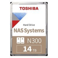 Resim Toshiba N300 HDWG21EUZSVA 3.5'' 14TB 256MB 7200RPM NAS SATA3 Sabit Disk 