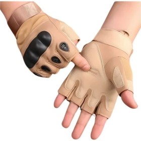 Resim Black Hawk Yarım taktik eldivenler Airsoft spor atış av eldivenleri 