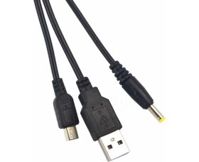 Resim Pop Konsol PSP Kablo PSP Şarj ve Data Kablosu PSP 1000 2000 3000 E1004 Uyumlu 